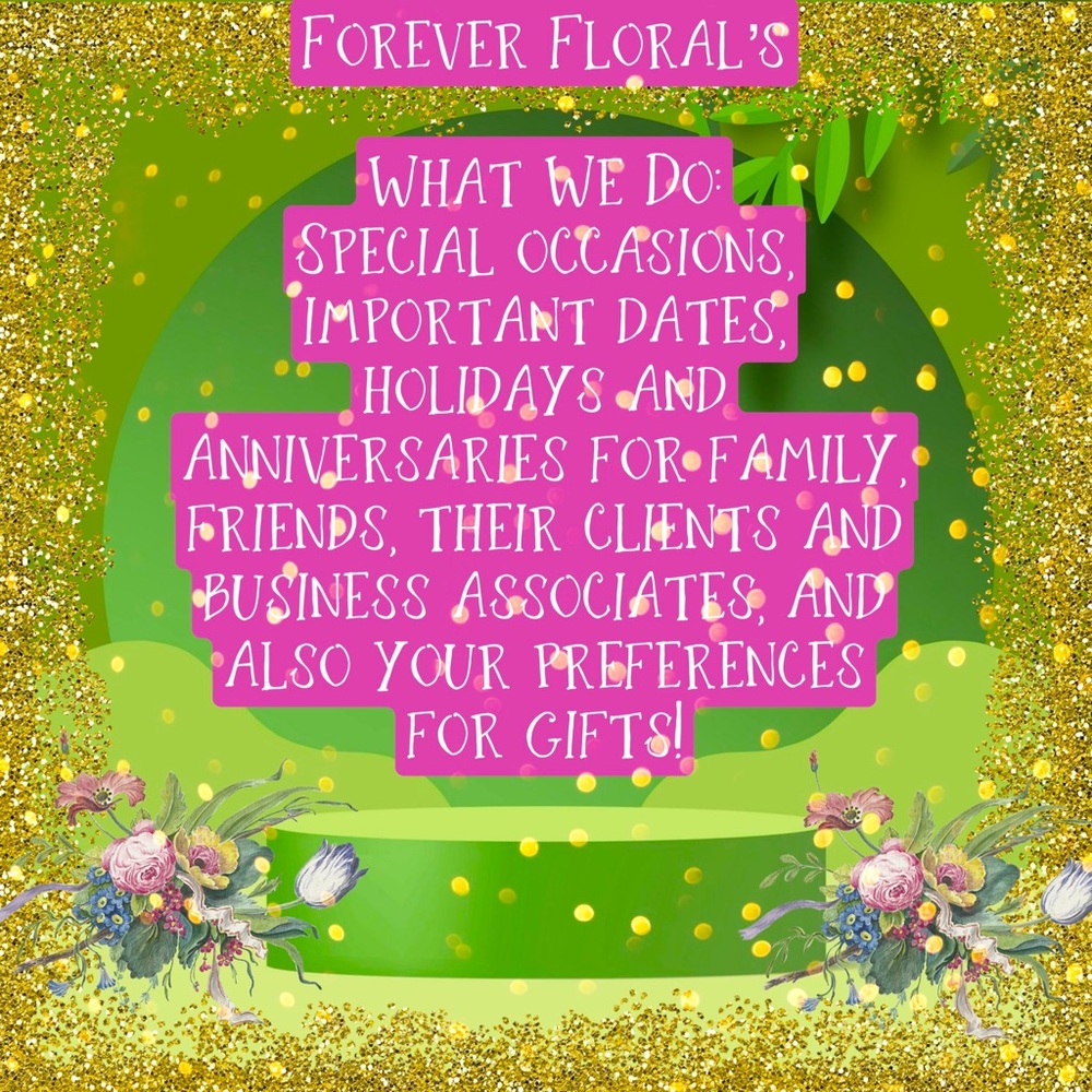 What We Do💐